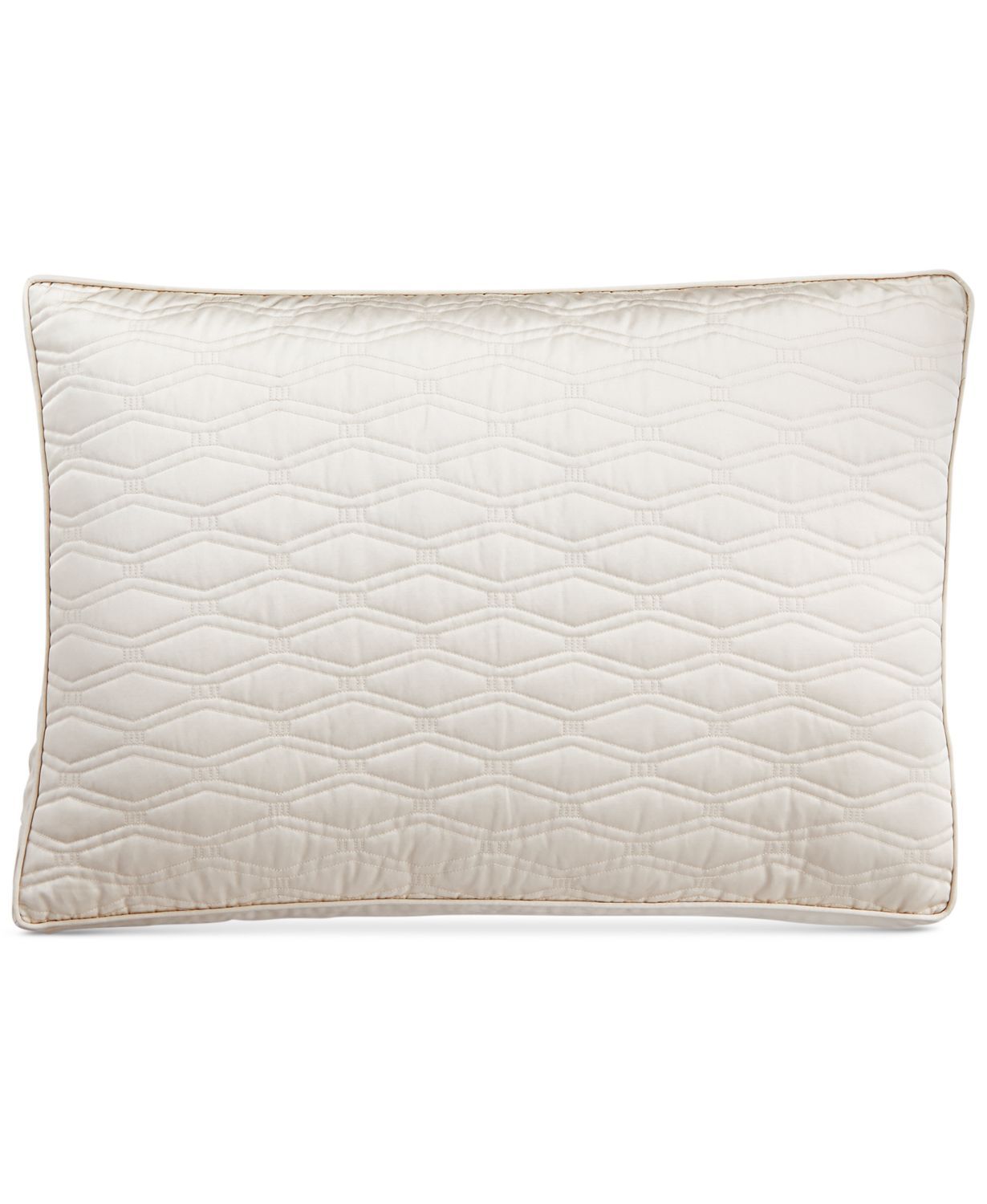 Woven Texture Quilted Standard Sham