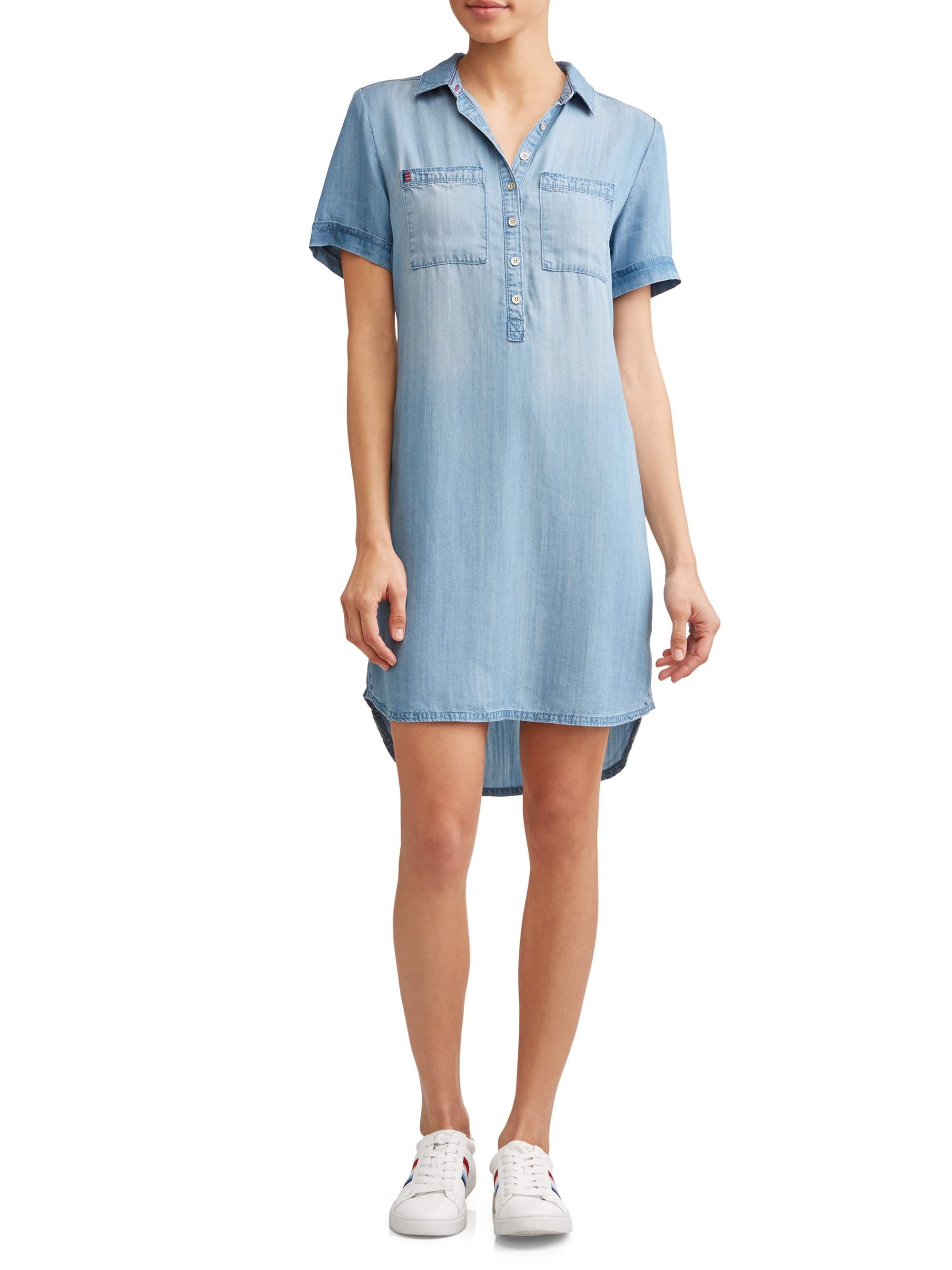 Walmart clearance chambray dress