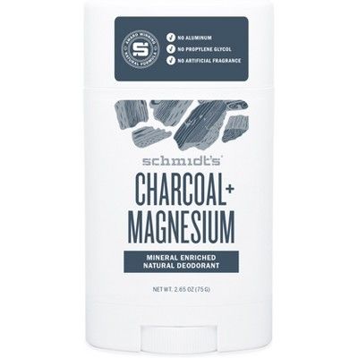 Schmidt's Charcoal and Magnesium Natural Deodorant 