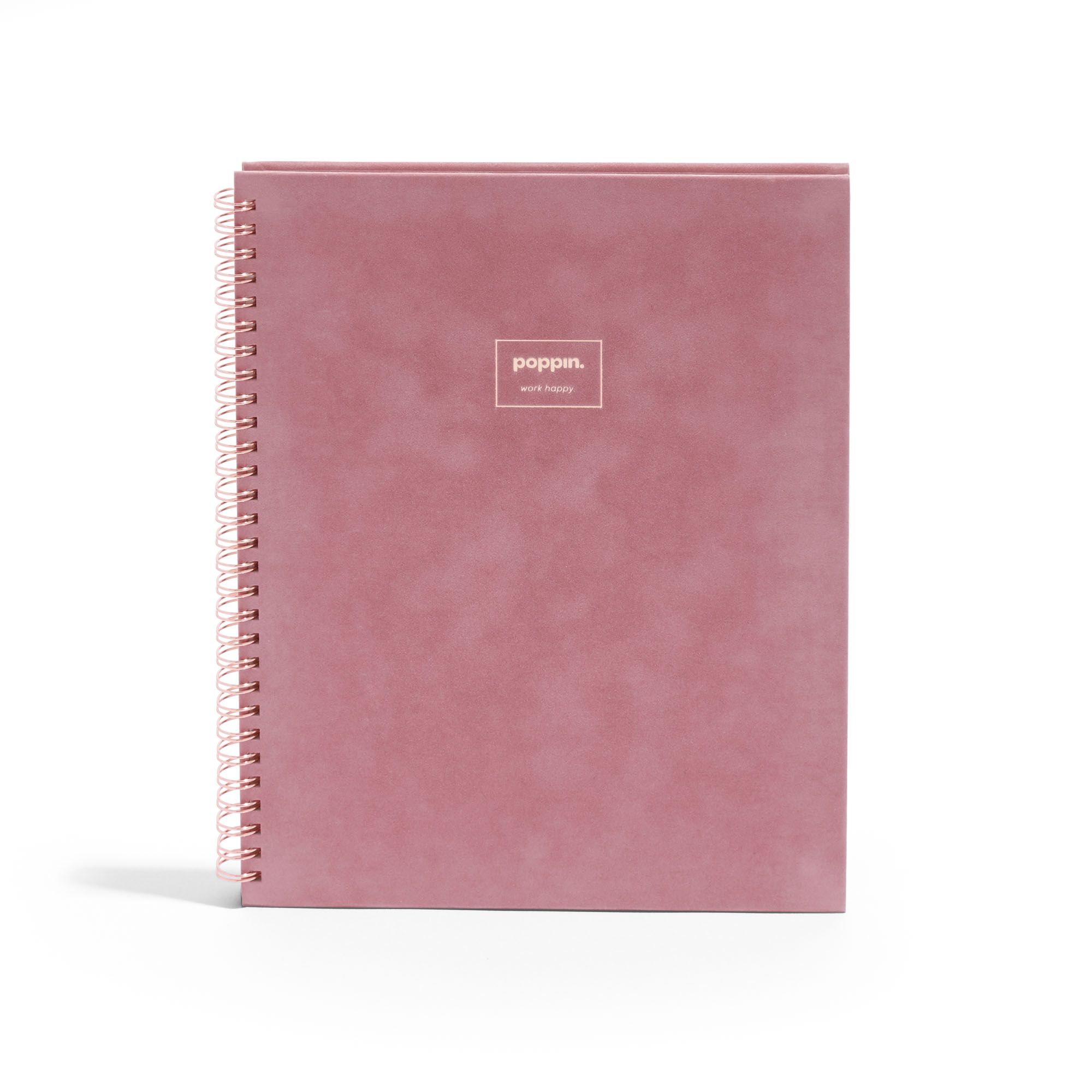 Dusty Rose Velvet Notebook