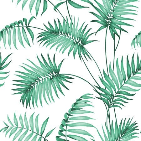 Tropical Palm Leaves