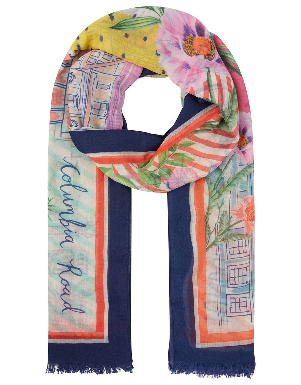 London City Print Recycled Scarf, £22.50