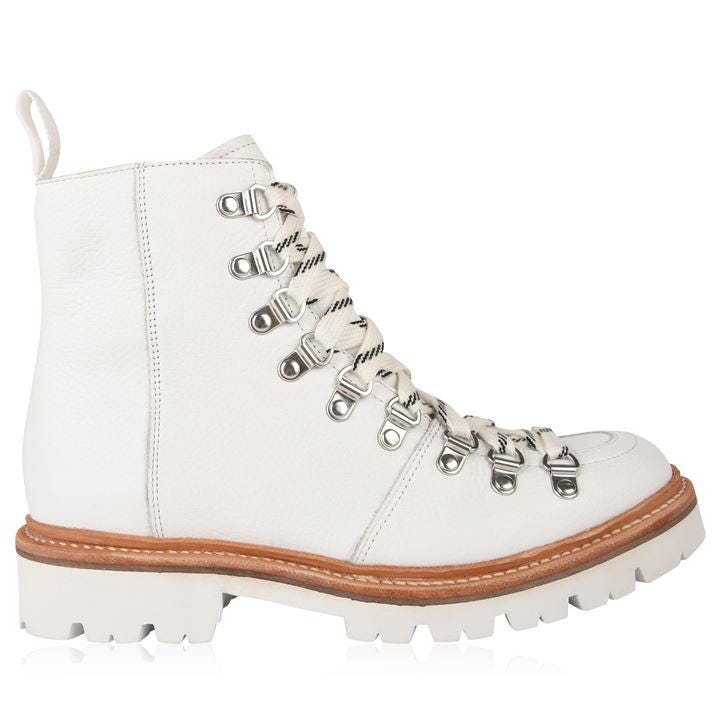 Nanette Boots in White