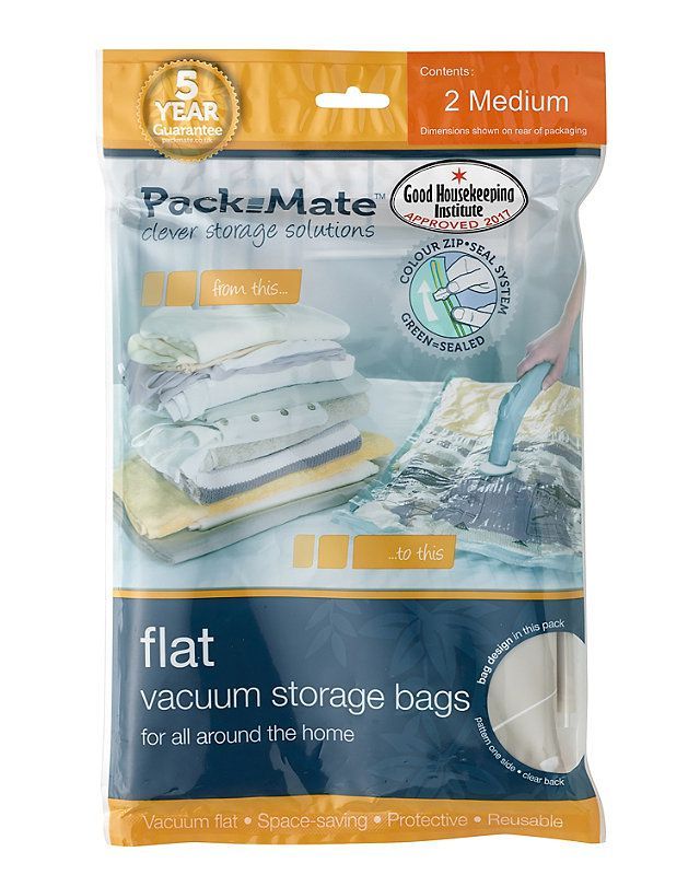2 Pack-Mate Medium Flat Vacuum Bags