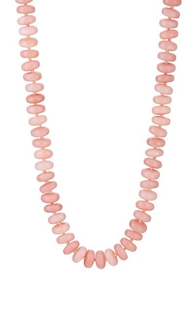 Irene Neuwirth Pink Opal Beaded Necklace