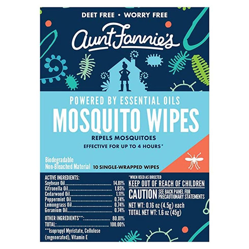 Aunt Fannie's DEET-Free Mosquito Wipes