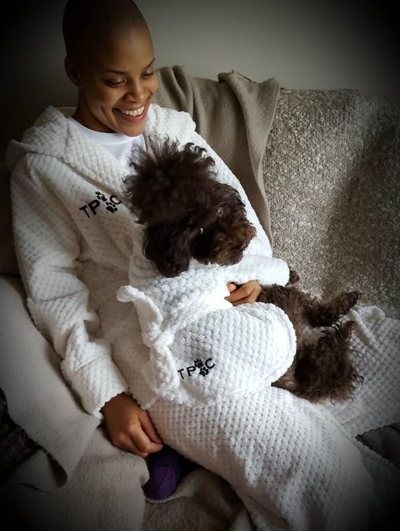 Owner & Dog Matching Dressing bathrobe