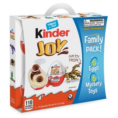 Kinder Joy Multipack (6-pack)