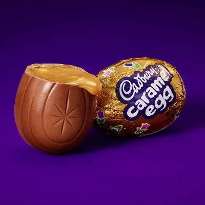 Cadbury Caramel Easter Egg (4-pack)