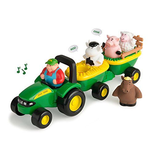 John Deere Animal Sounds Hayride Preschool Toy