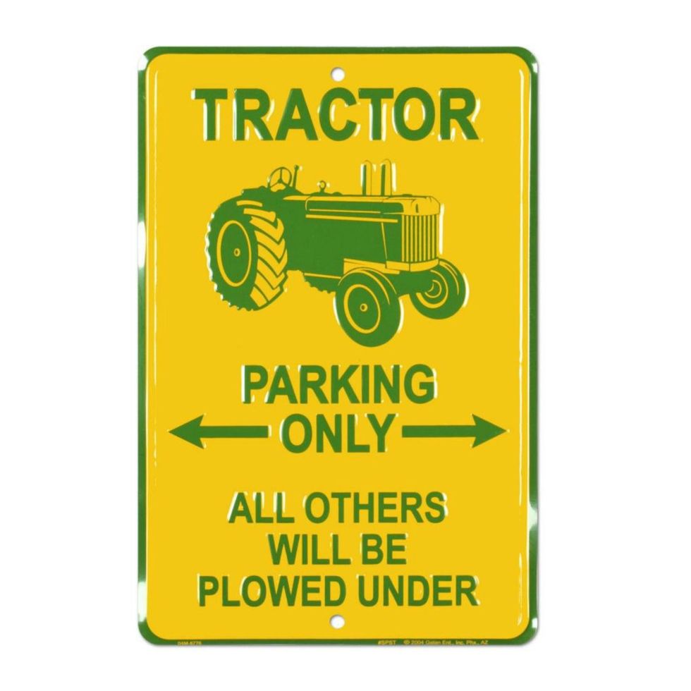 Tractor Tin Sign 