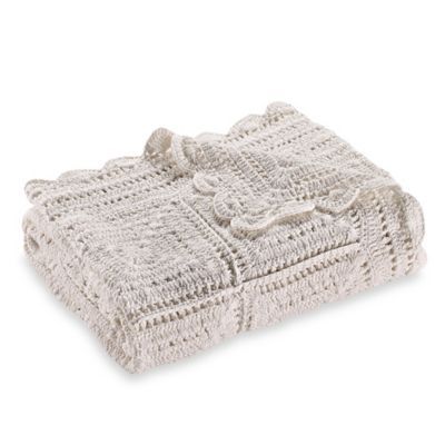 Bee & Willow Home Crochet Throw Blanket