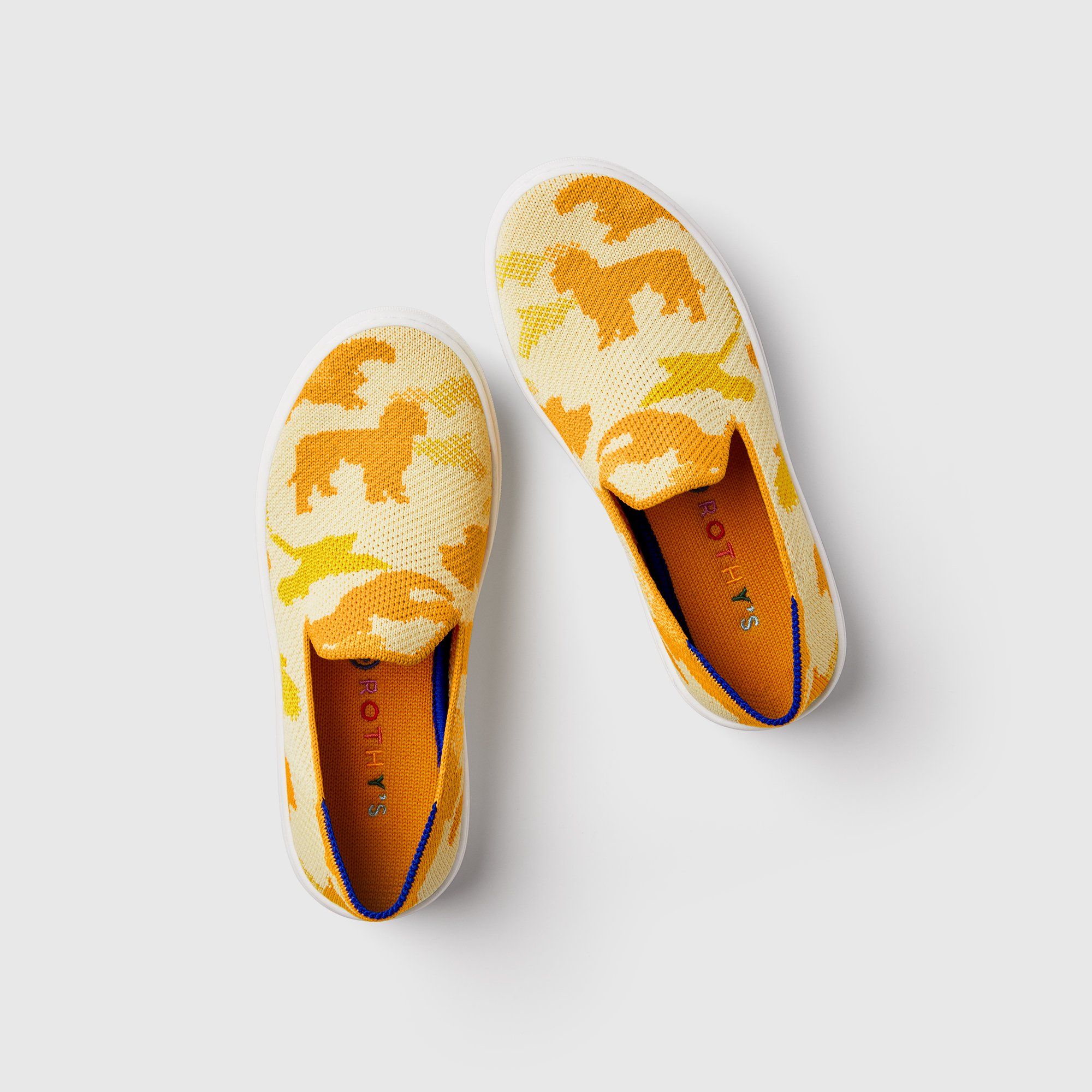 rothys yellow loafer