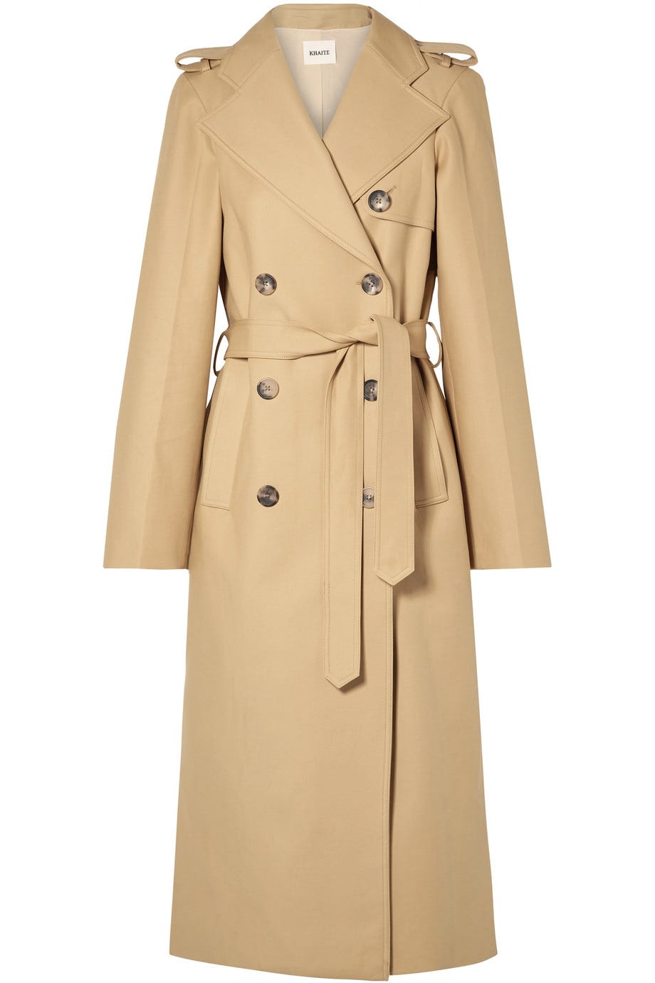 Felice cotton-gabardine trench coat