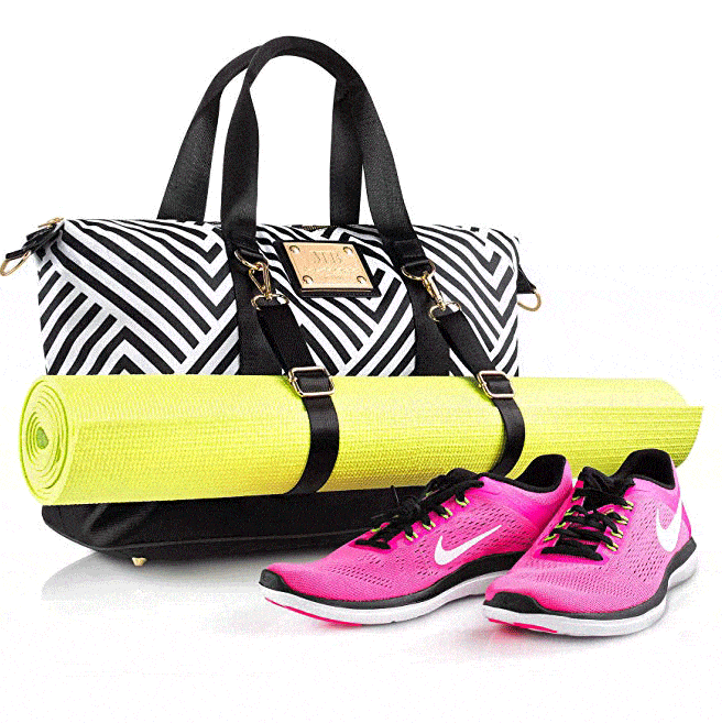 MB KRAUSS Gym Bag with Yoga Mat Holder