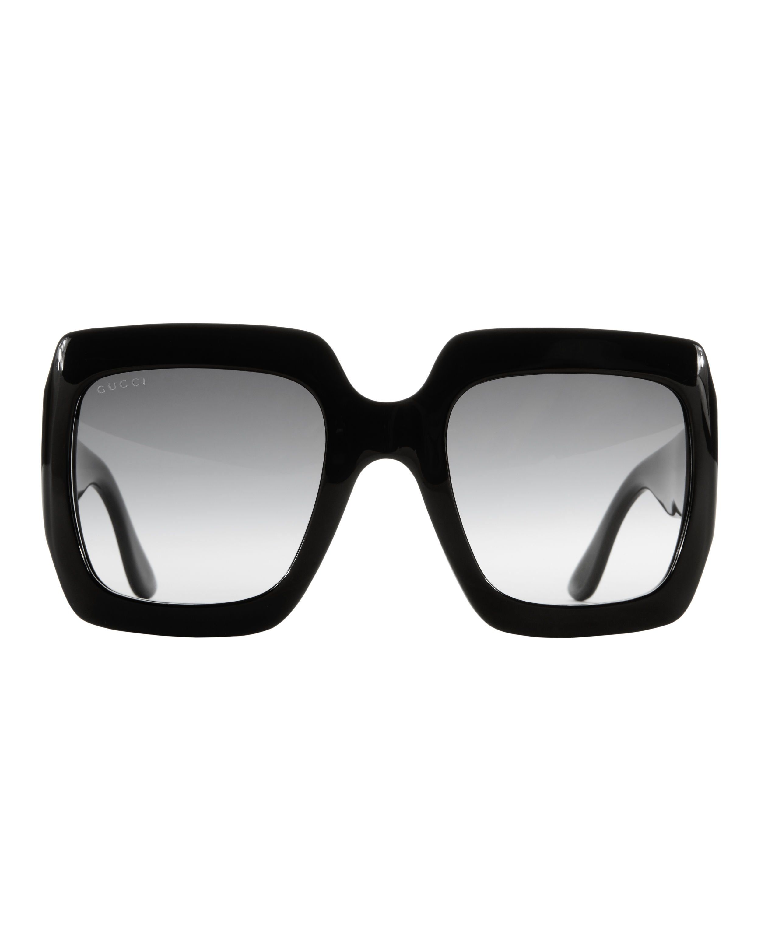 gucci big black sunglasses