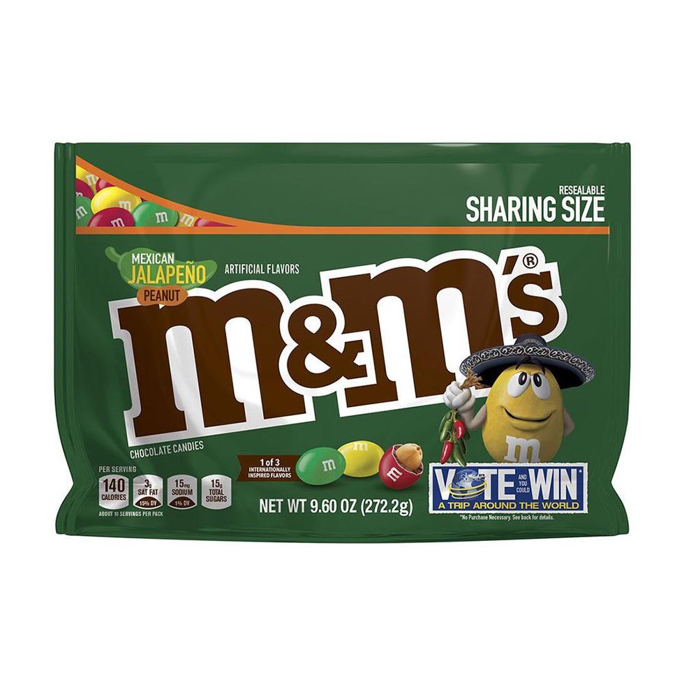 Mexican Jalapeño Peanut M&M’s