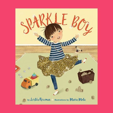 'Sparkle Boy' by  Lesléa Newman 