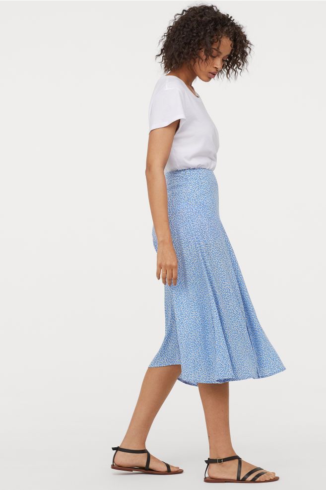 Shop the silk slip skirts that are huge this spring summer