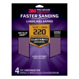 Feuillets de ponçage 3M Pro Grade Precision 220 Grit