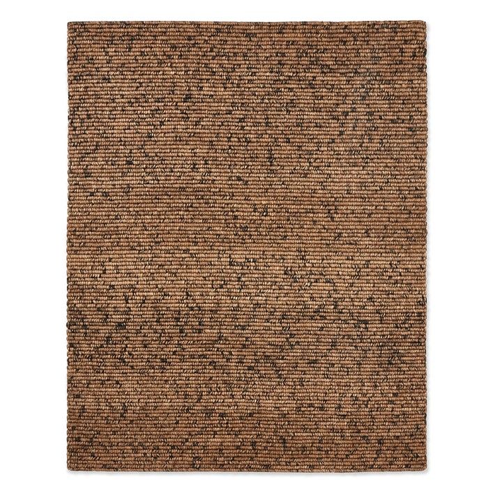 Brown And Black Abaca Rug
