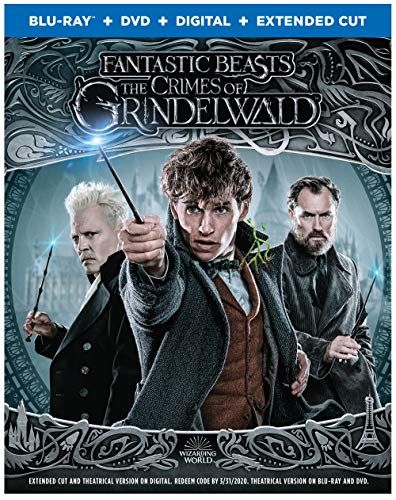 Fantastic Beasts: The Crimes of Grindelwald (Blu-ray + DVD + Digital Combo Pack) (BD)
