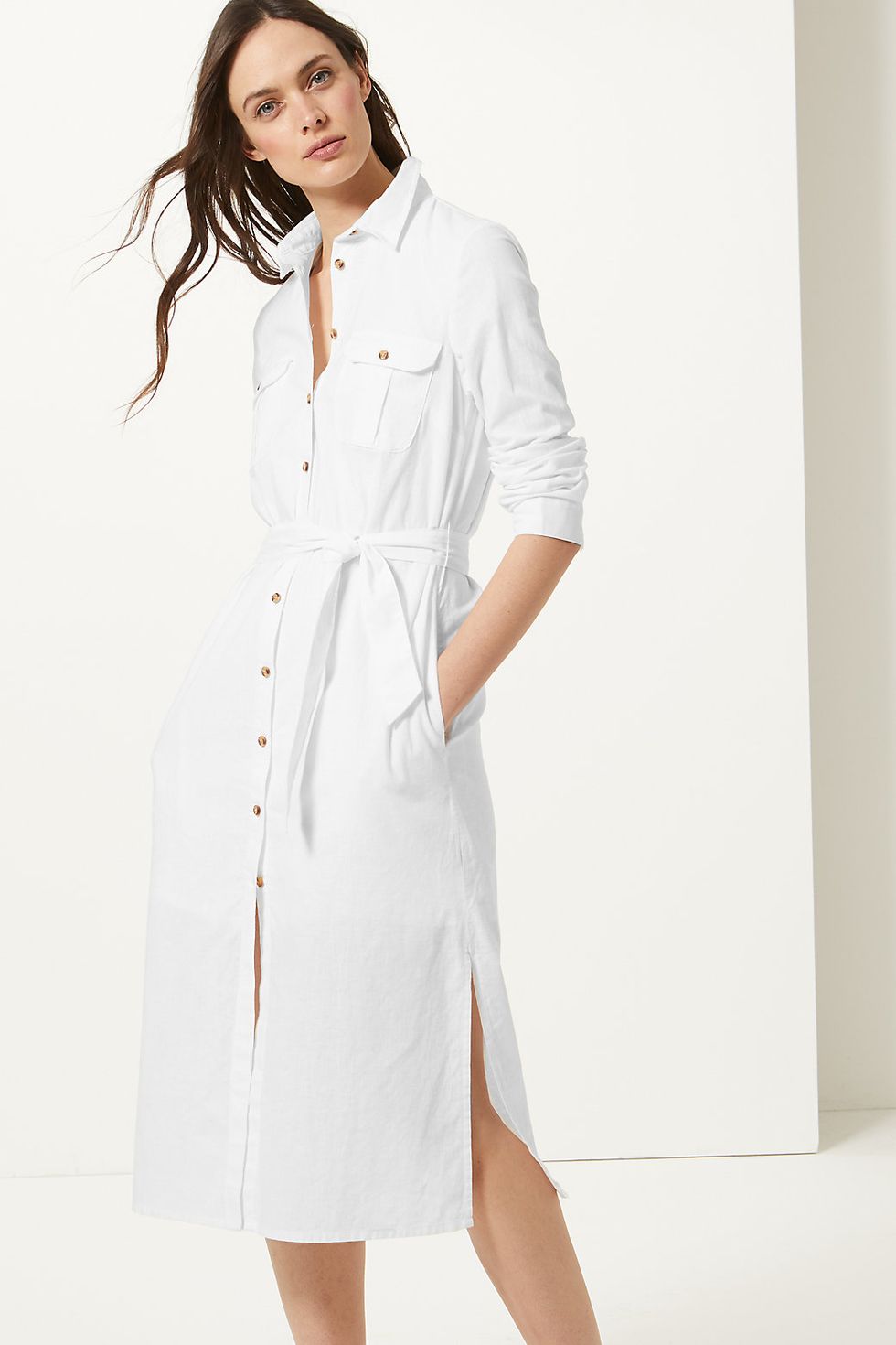 9 stylish white summer dresses on the high street right now