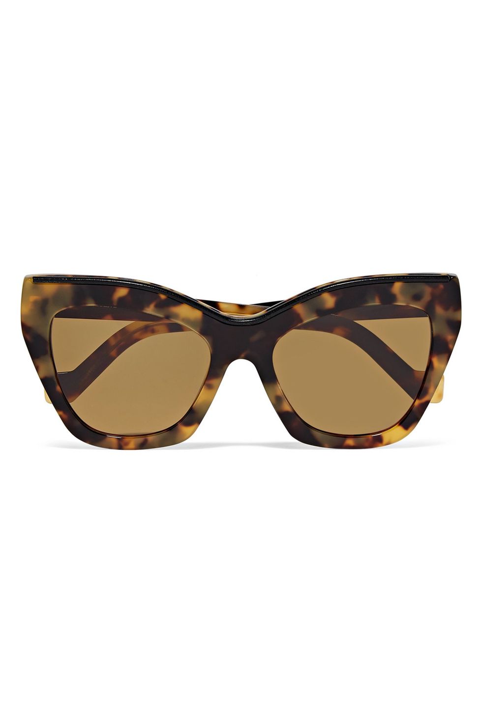 Cat-Eye Tortoiseshell Sunglasses