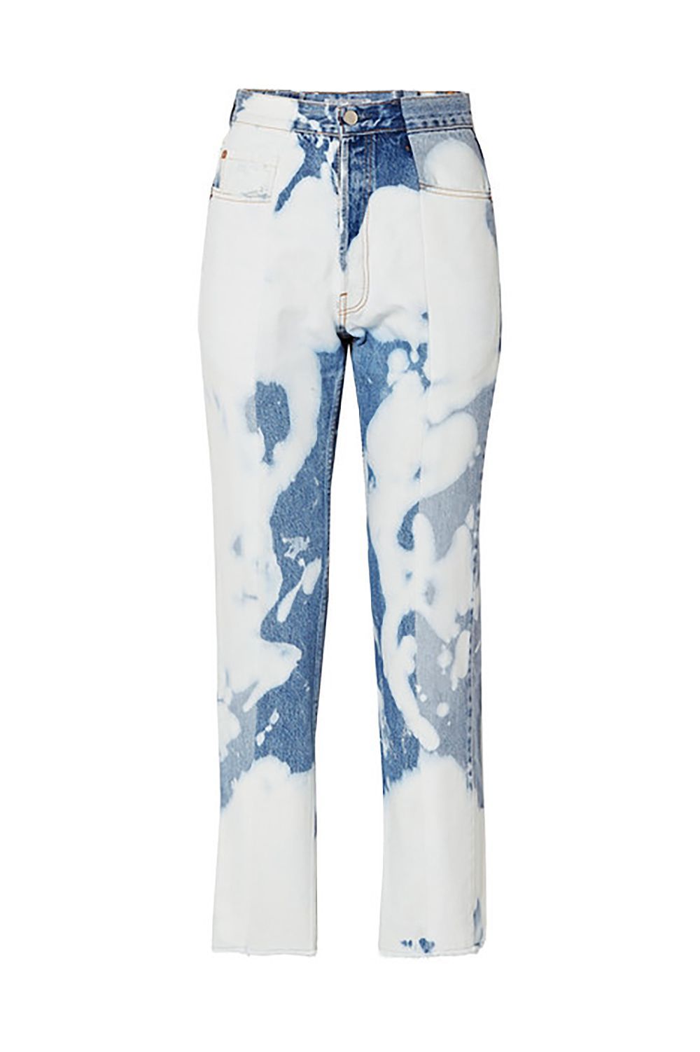 bleaching denim jeans