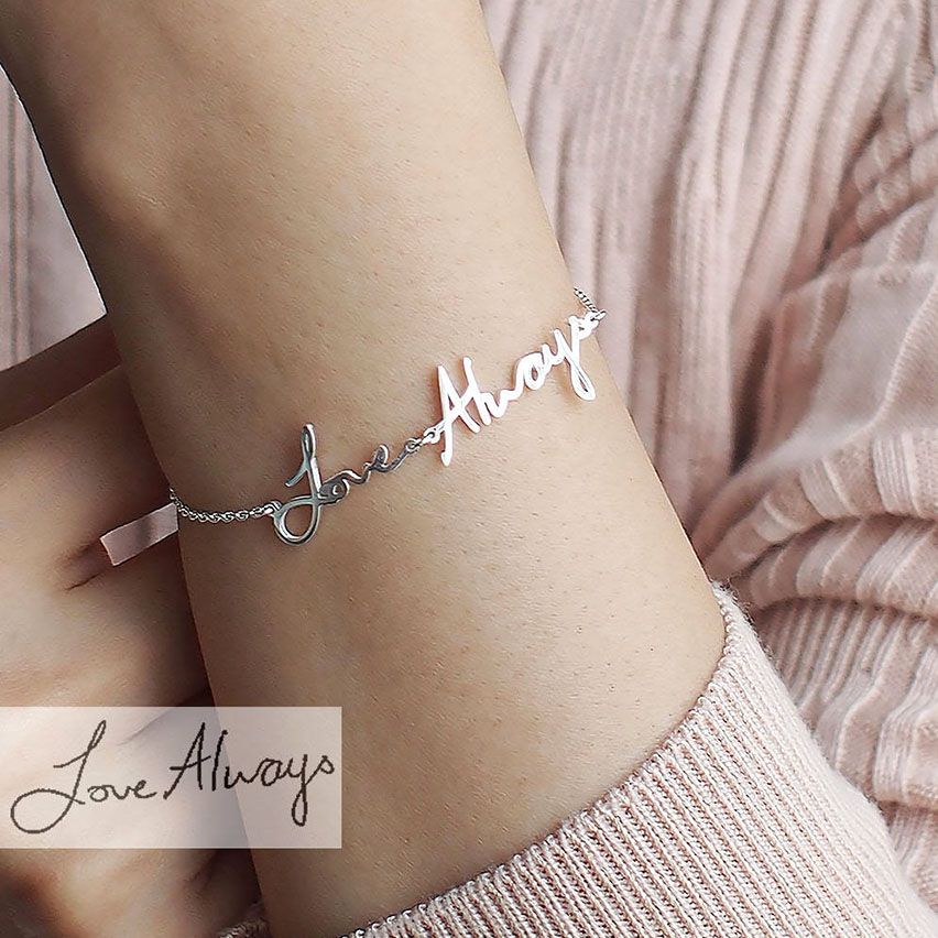 mother's day ankle bracelet