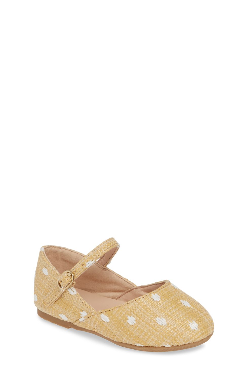 Brighton Raffia Mary Jane Flat in Baby and Toddler Sizes