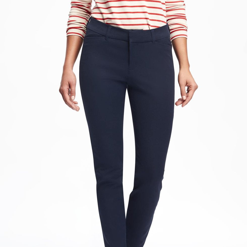 Tip: Well-fitted pants complement any top