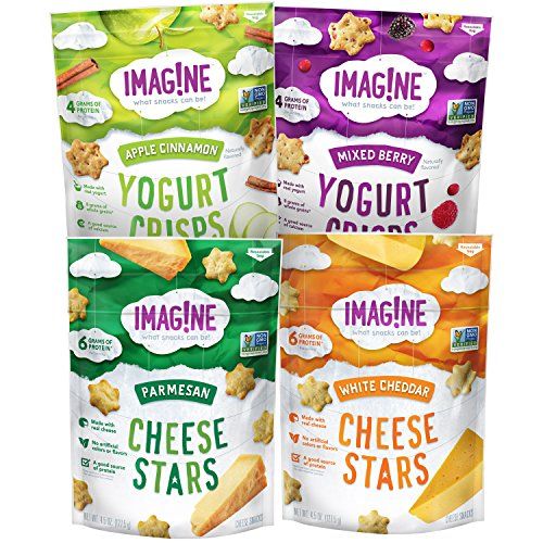 Imag!ne Cheese Stars and Yogurt Crisps Variety Pack 
