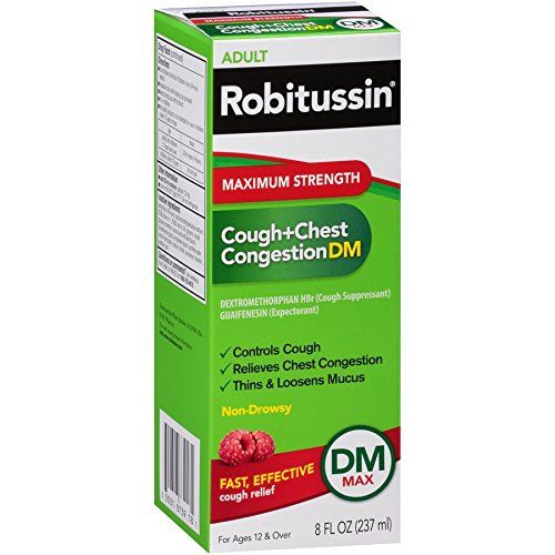 Maximum Strength Cough + Chest Congestion DM