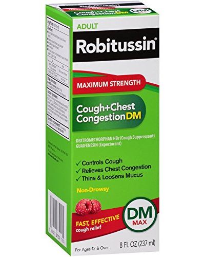 Maximum Strength Cough + Chest Congestion DM