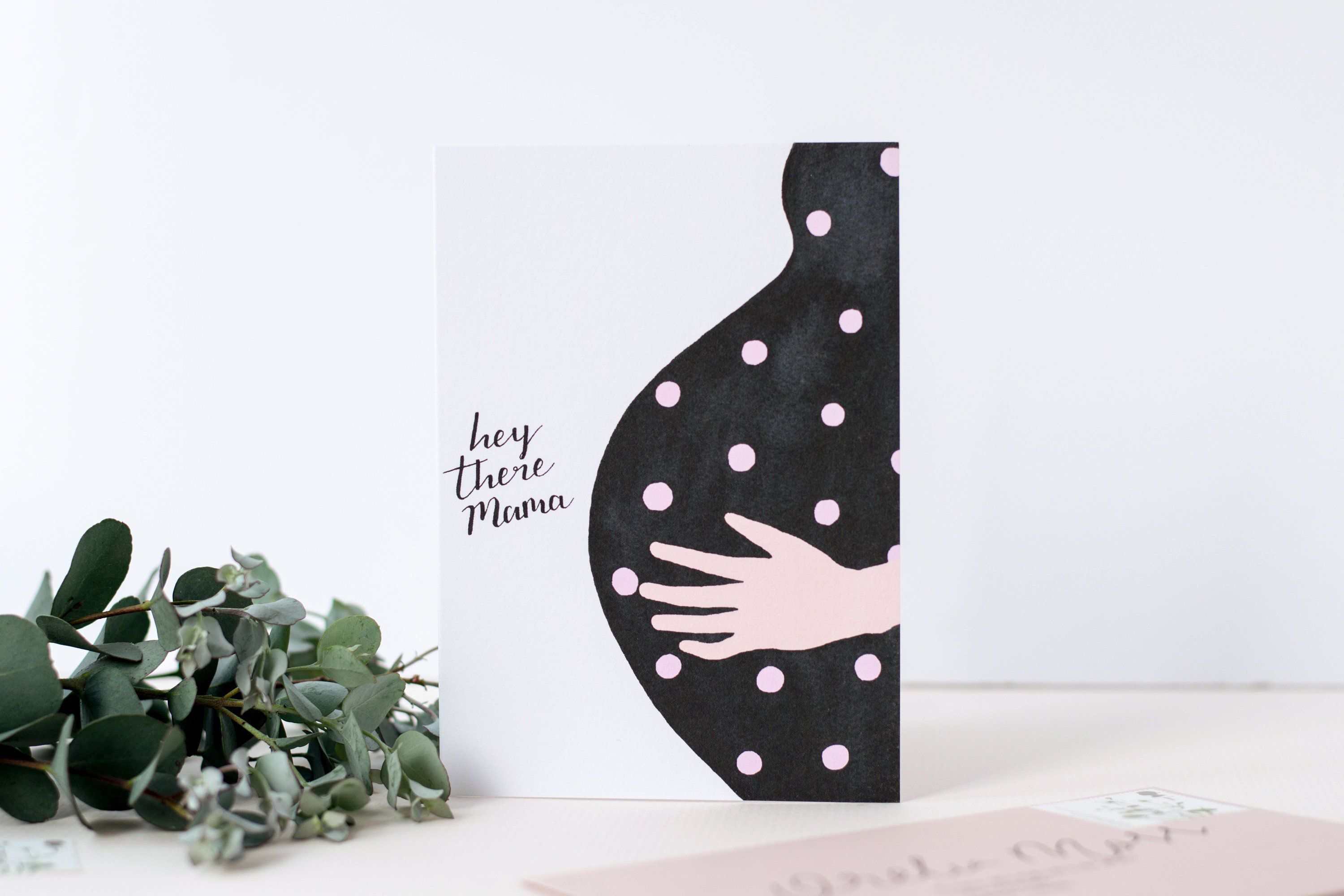 birthday card for expecting mom