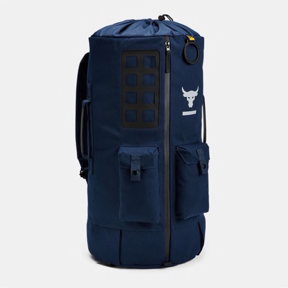 ua x project rock contain backpack duffle 3.0