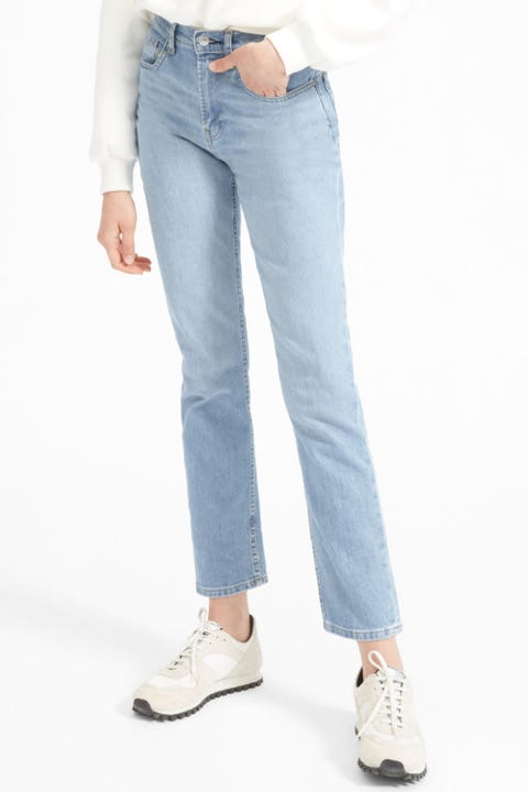 best mom jeans for apple shape