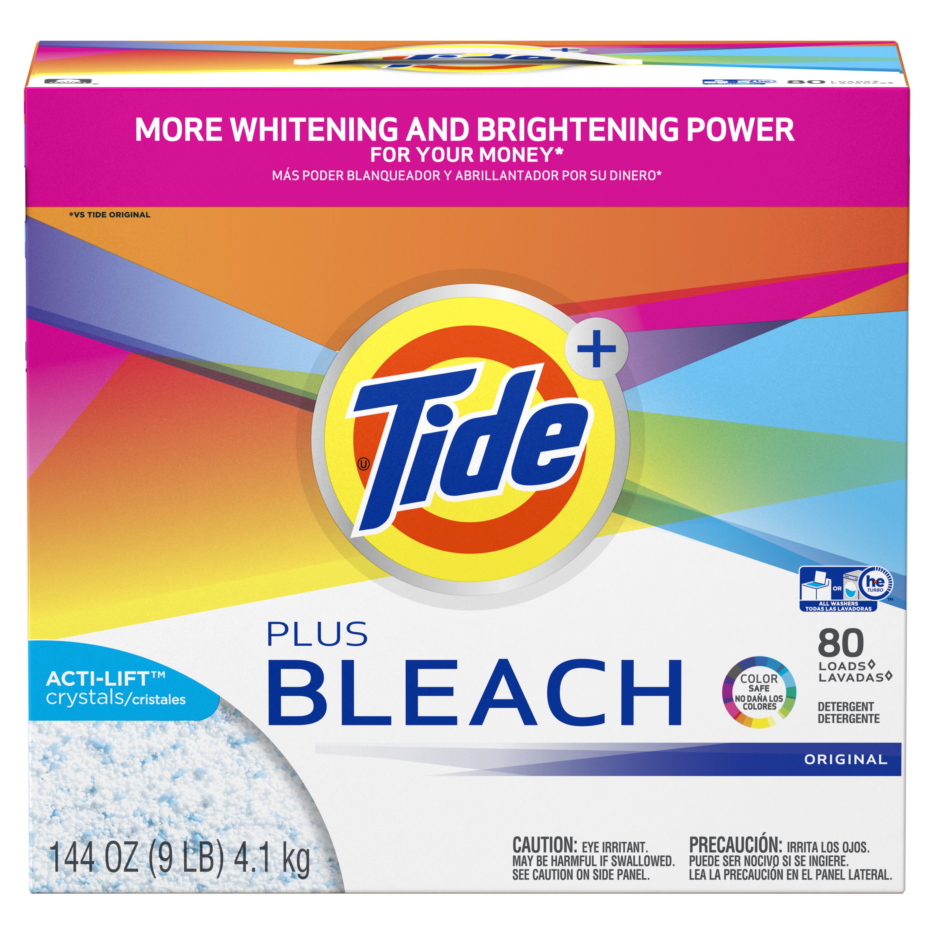 powder laundry detergent in he washer