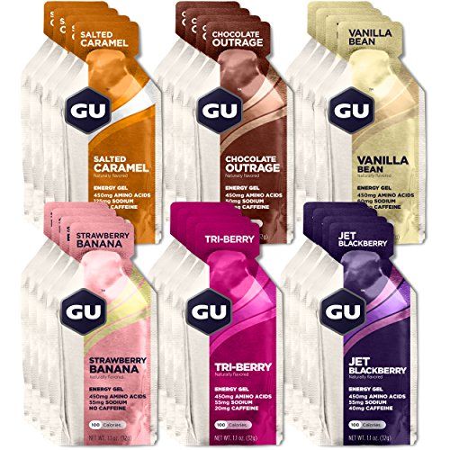 GU Energy Gel Mixed Flavors 24 pckts