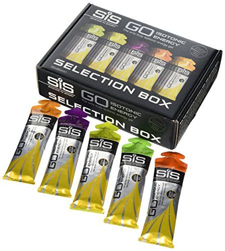 Science in Sport Go Isotonic Energy Gel Selection Box, 60 ml - Pack of 20