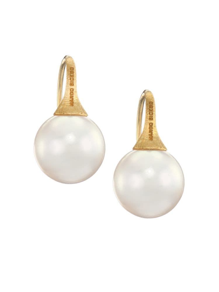 Pearl and Gold Earrings - Best Pearl Drop Earrings