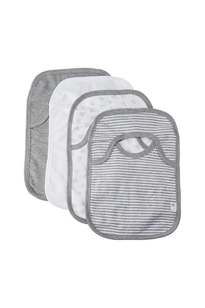 Burt's Bees Baby Lap Shoulder Bibs