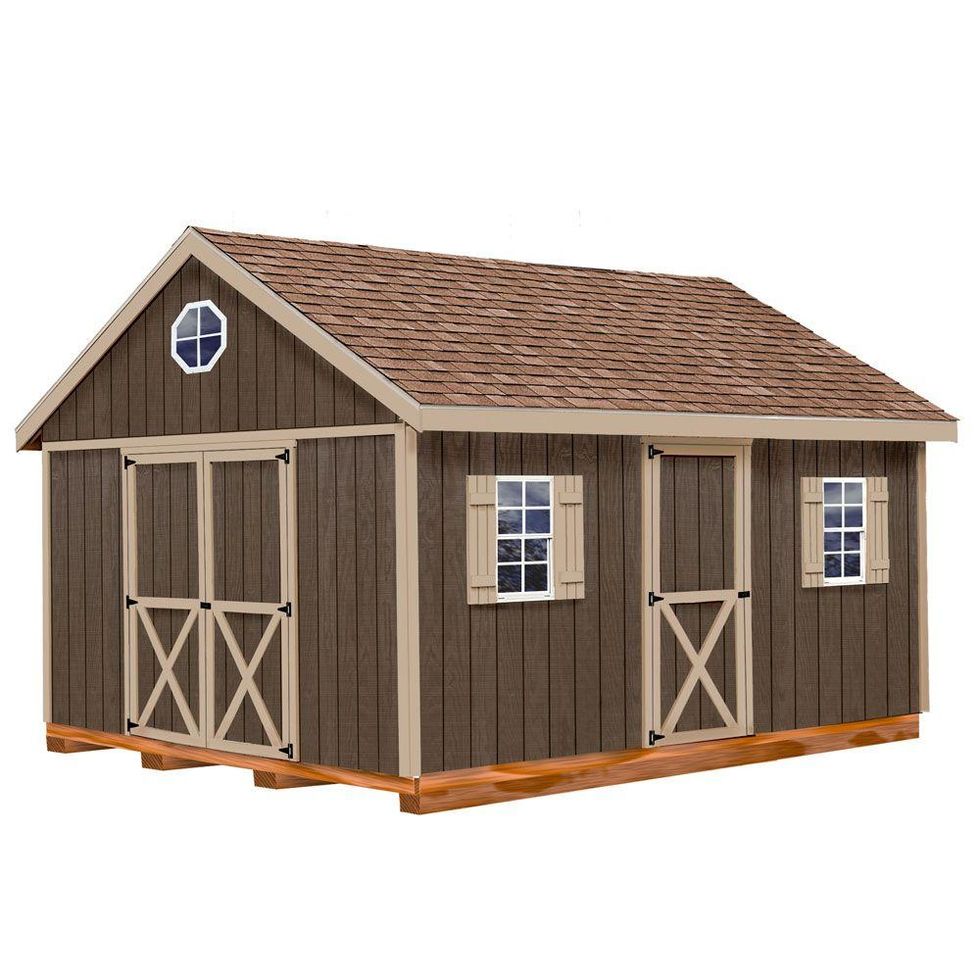 Best Barns Easton Wood Storage Shed Kit
