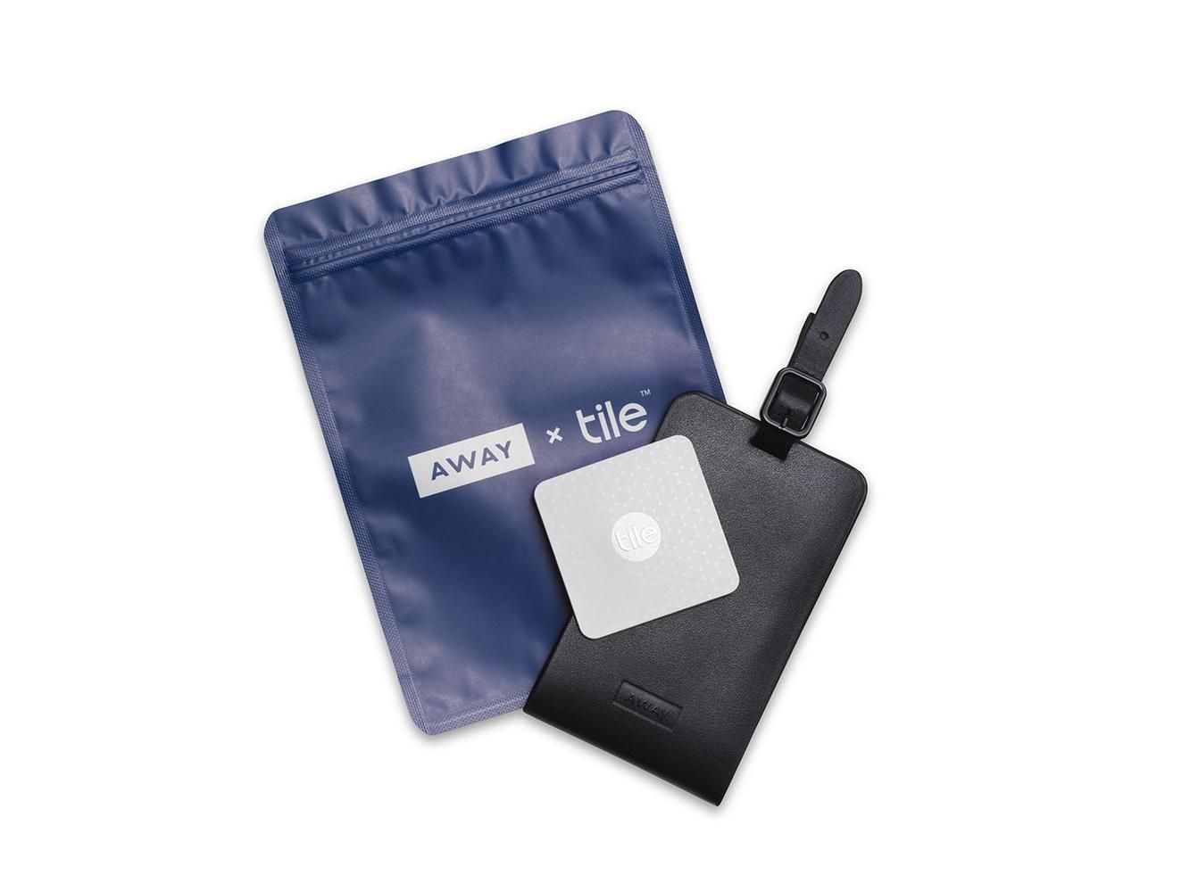 Away tile sales luggage tag