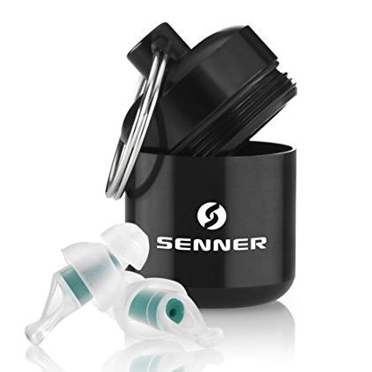 Senner TravelPro reusable hearing protection earplugs