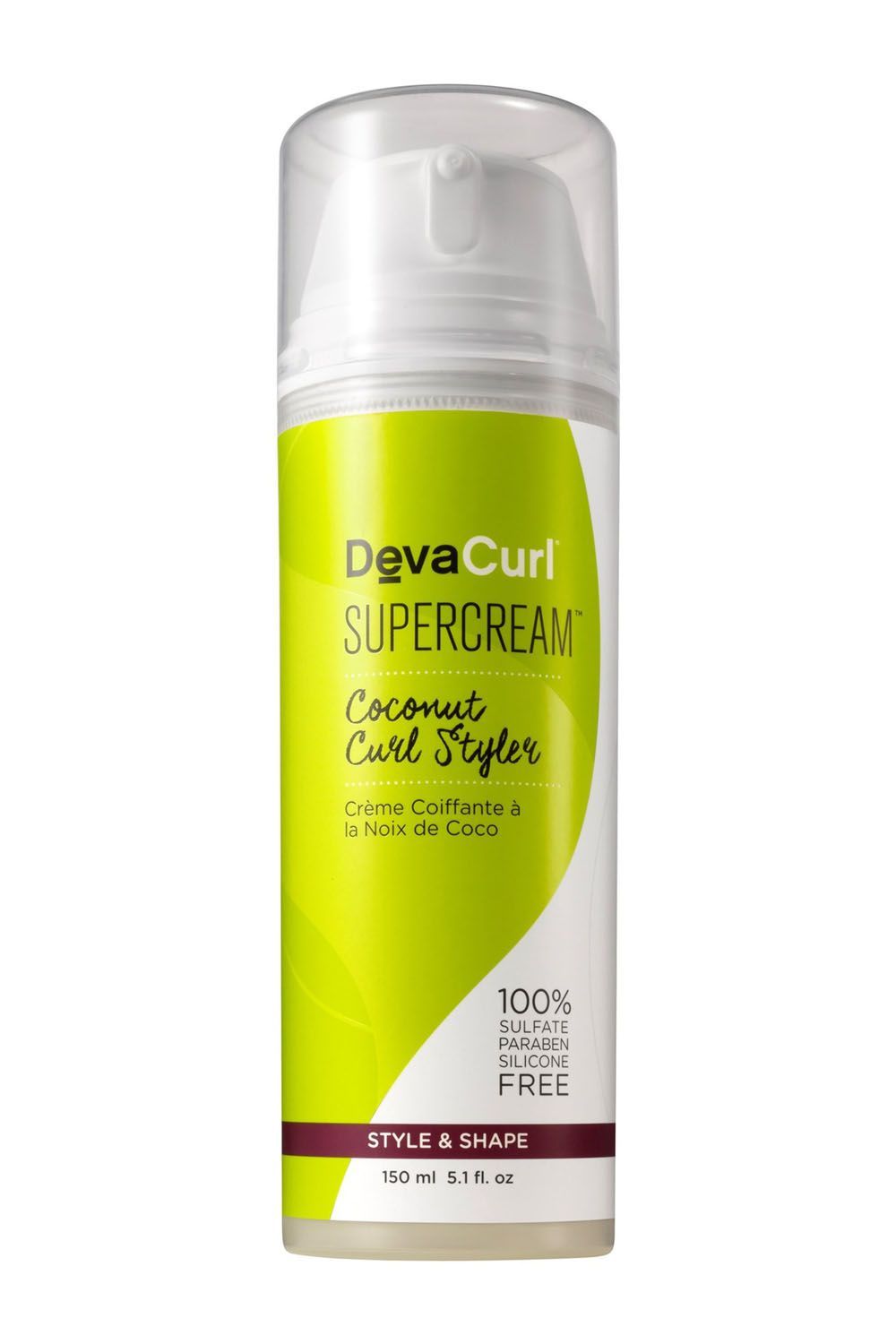 DevaCurl SuperCream Curly Hair Styling Cream