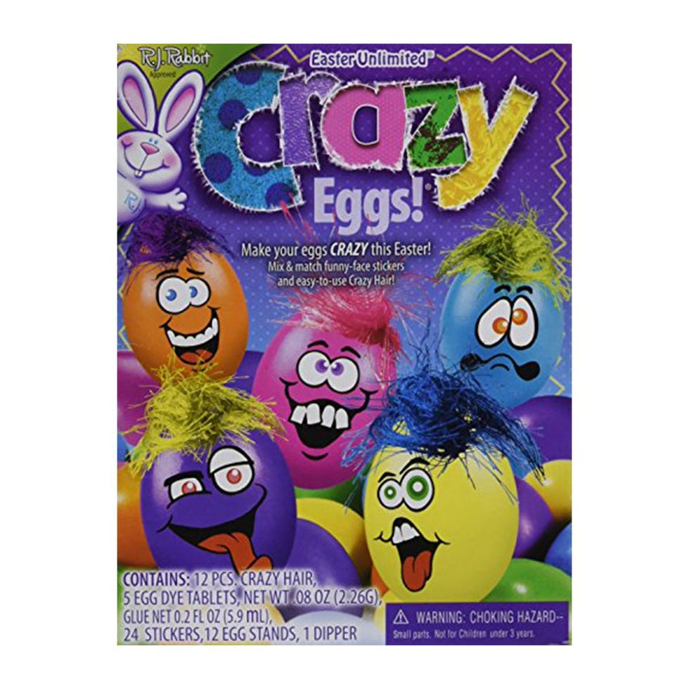 R.J. Rabbit Easter Unlimited Crazy Eggs Coloring Kit