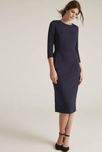 A Simple Column Dress