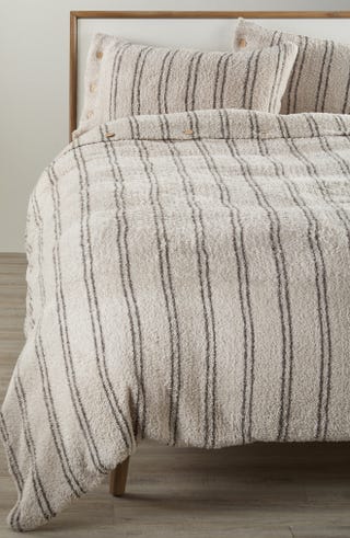 Vertical Stripe Duvet Cover Shams